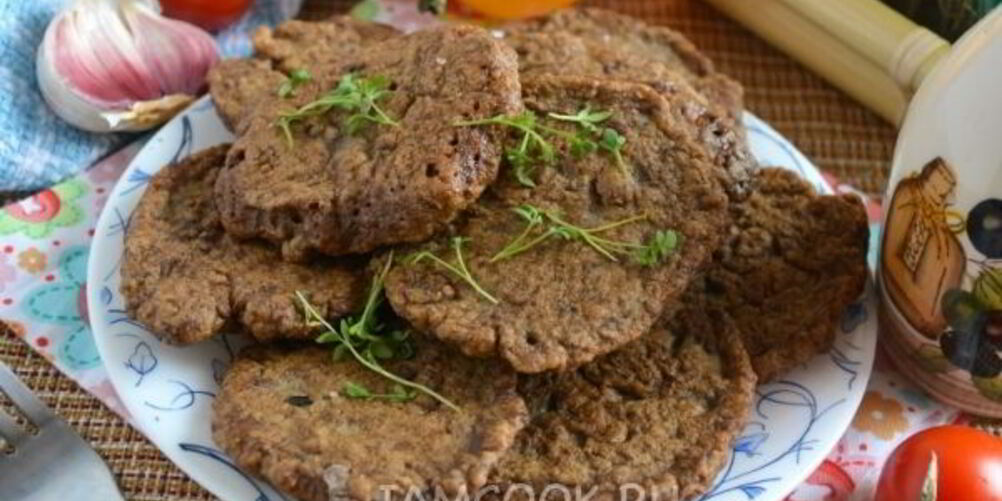 Рецепт оладьи из куриной печени