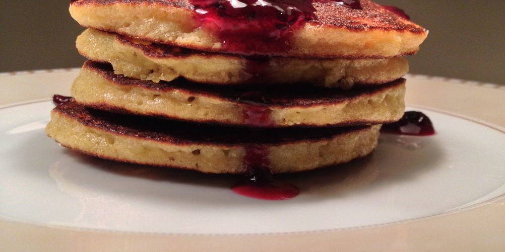 Рецепт оладьи из миндальной муки с медом