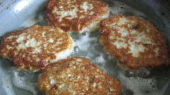 оладьи из мясного фарша