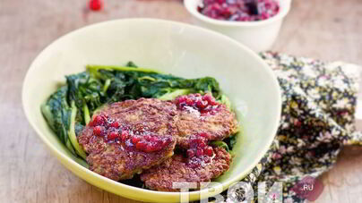 Оладьи из печени говяжьей