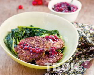 Оладьи из печени говяжьей