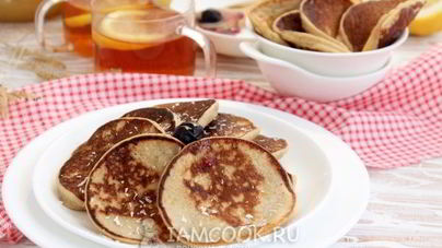 Оладьи из толокна