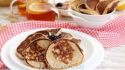 Оладьи из толокна