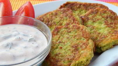 Оладьи из цукини