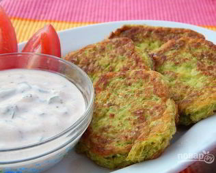 Оладьи из цукини