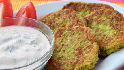 Оладьи из цукини