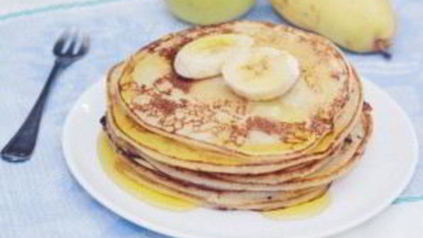 оладьи из творога и банана