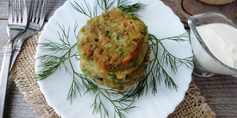 Рецепт оладьи из зеленого лука с тмином