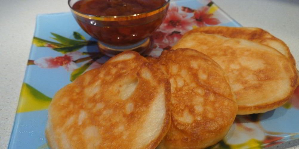 Рецепт оладьи на йогурте