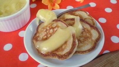 Оладьи на кефире пышные без яйца