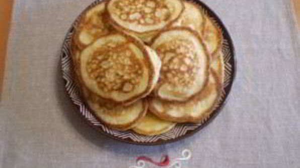 оладьи на кефире пышные без яйца