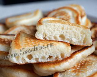 Оладьи на кефире пышные