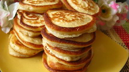 Оладьи на кефире