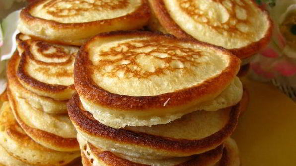 оладьи на кефире