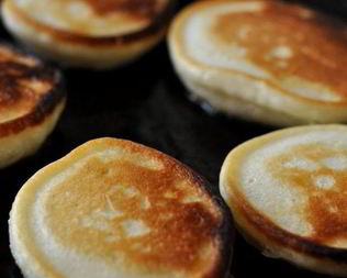 Оладьи на молоке без яиц