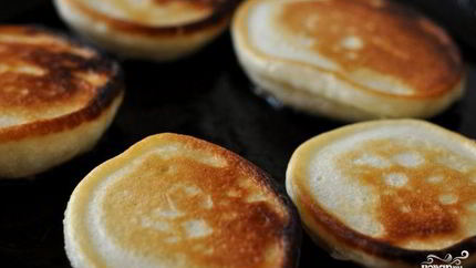 Оладьи на молоке без яиц