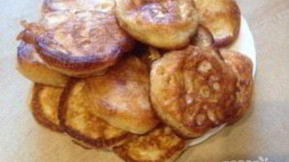 оладьи на молоке и дрожжах