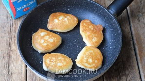 оладьи на закваске