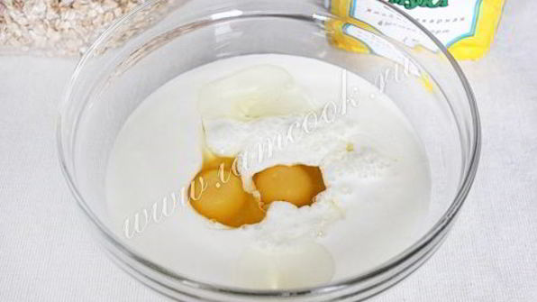 оладьи овсяные с геркулесом