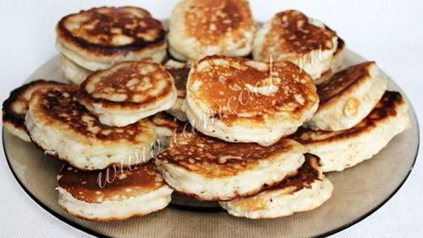 оладьи овсяные с геркулесом