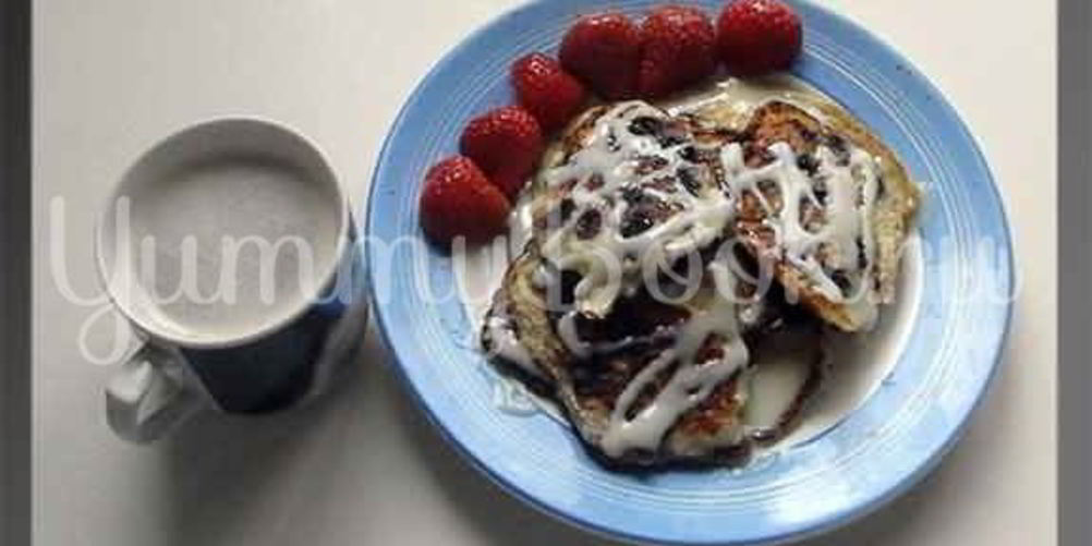 Рецепт оладьи с черникой