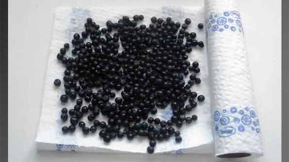 оладьи с черникой