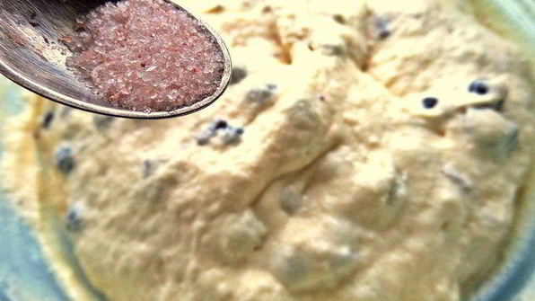 оладьи с шоколадно-ягодной добавкой