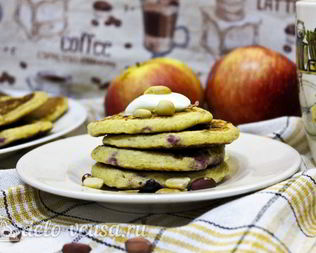 Оладьи с творогом