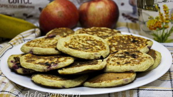 оладьи с творогом