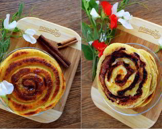 Оладьи Спиральки