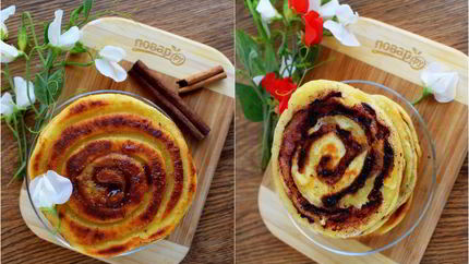 Оладьи Спиральки