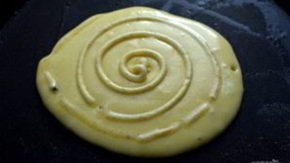 оладьи спиральки