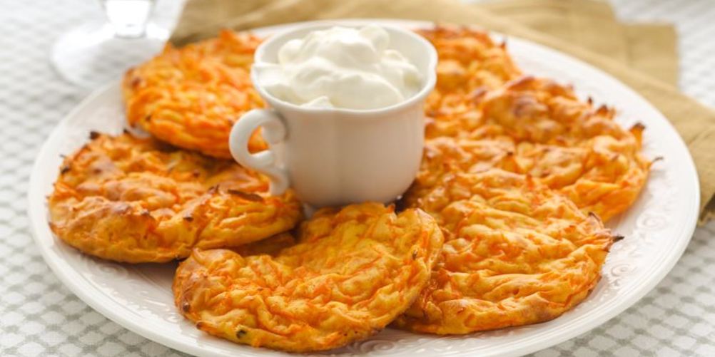 Рецепт печеные оладьи из тыквы