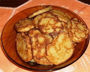 Постные кабачковые оладьи без яиц на воде