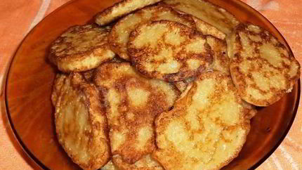 Постные кабачковые оладьи без яиц на воде