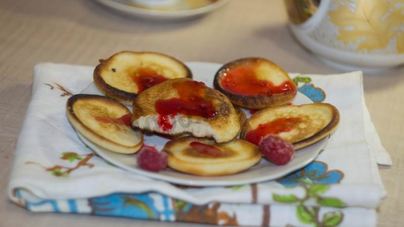 Пышные оладьи на молоке без дрожжей