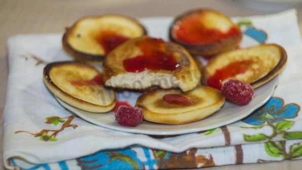 пышные оладьи на молоке без дрожжей