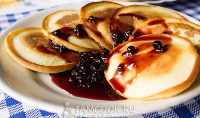 Пышные оладьи на молоке