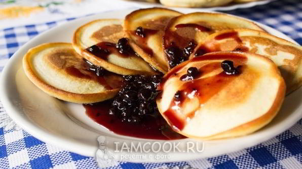 пышные оладьи на молоке