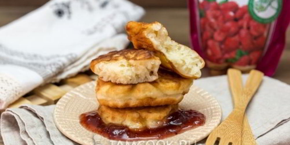 Рецепт пышные оладьи на теплом кефире