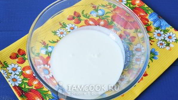 пышные заварные оладьи на кефире