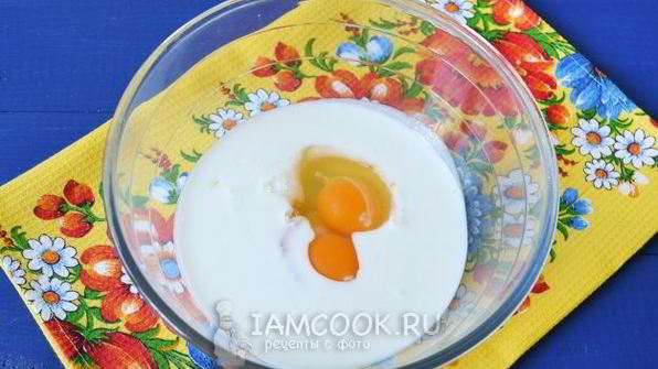 пышные заварные оладьи на кефире