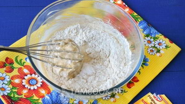 пышные заварные оладьи на кефире