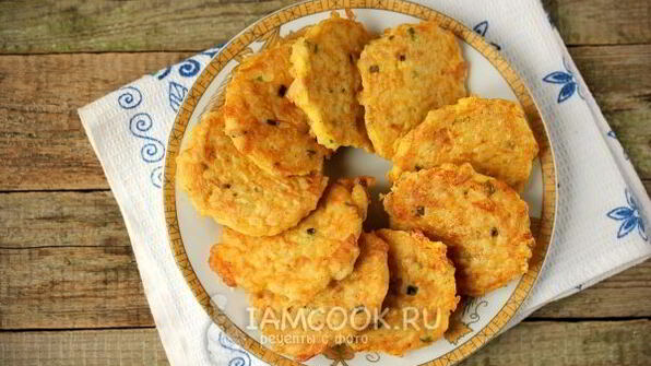 рисовые оладьи с куриным мясом