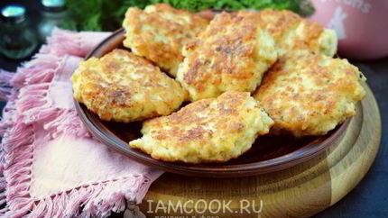 Рыбные оладьи