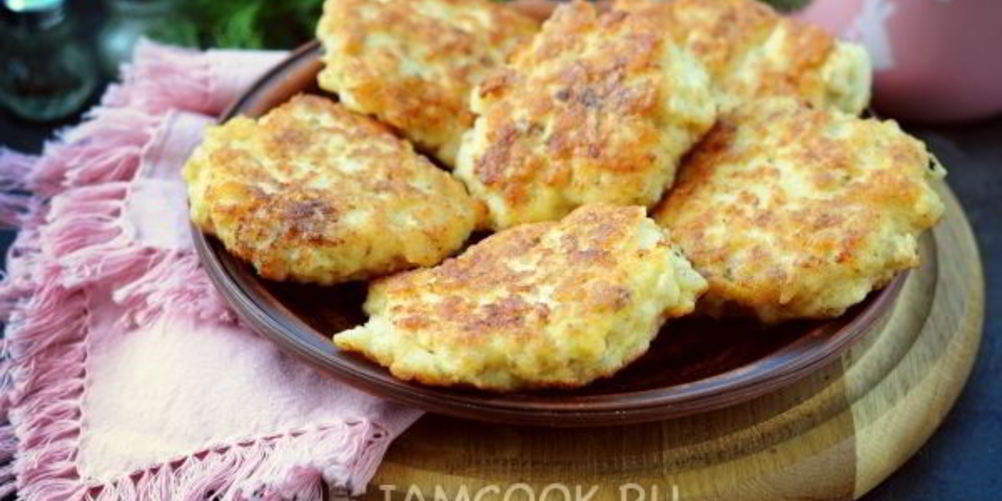 Рецепт рыбные оладьи
