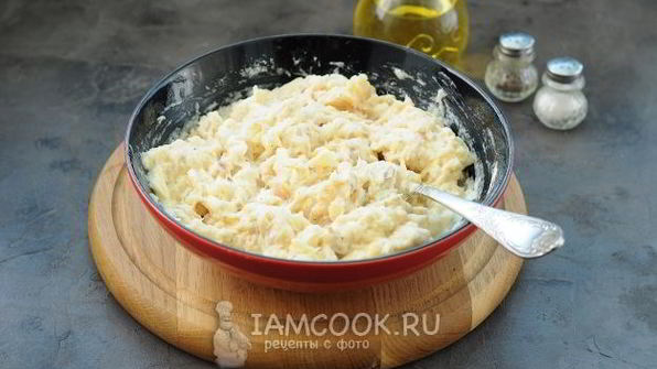 рыбные оладьи