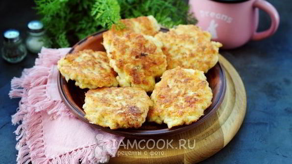 рыбные оладьи