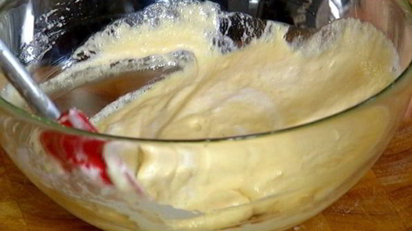 сахарные оладьи с инжиром