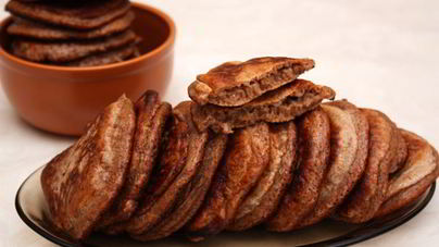 Шоколадные оладьи